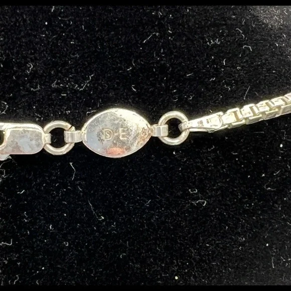 Sterling Silver Chain Necklace - Picture 3 of 5